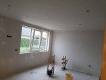 stucadoren aanbouw keuken
